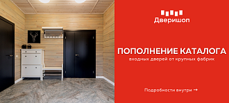 Новинки входных дверей