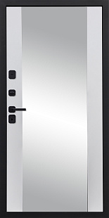 Дива МД-73 Зеркало белый софт - внутренняя часть